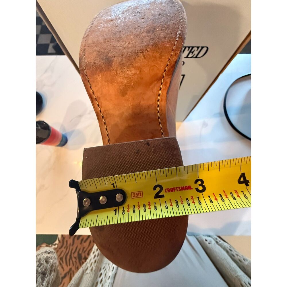 FRYE Cavalry 12L Cowboy Boots | Cognac Leather | Size 10M - Picture 10 of 11